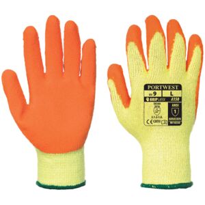 Portwest Classic Grip latex kesztyű sárga S Portwest Classic Grip latex kesztyű sárga S