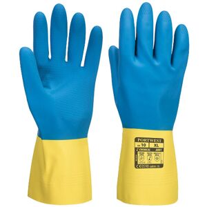 Portwest Duplán Mártott Latex kesztyű sárga XL Portwest Duplán Mártott Latex kesztyű sárga XL
