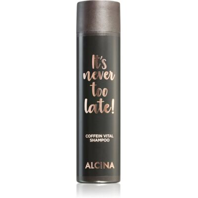 Alcina It's never too late! sampon koffein kivonattal a haj megerősítésére 250 ml Alcina It's never too late! sampon koffein kivonattal a haj megerősítésére 250 ml