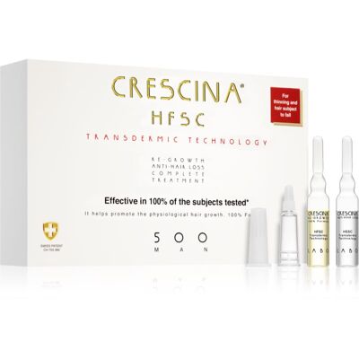 Crescina Transdermic 500 - Hajkezelés férfiaknak Crescina Transdermic 500 - Hajkezelés férfiaknak