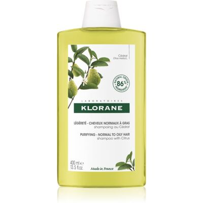 Klorane Cédrat tisztító sampon normál és zsíros hajra 400 ml Klorane Cédrat tisztító sampon normál és zsíros hajra 400 ml