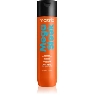 Matrix Mega Sleek Shampoo for Smoothness sampon a rakoncátlan és töredezett hajra 300 ml Matrix Mega Sleek Shampoo for Smoothness sampon a rakoncátlan és töredezett hajra 300 ml