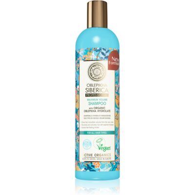 Natura Siberica Oblepikha Sea Buckthorn Sampon - Maximális Volumen - 400ml Natura Siberica Oblepikha Sea Buckthorn Sampon - Maximális Volumen - 400ml