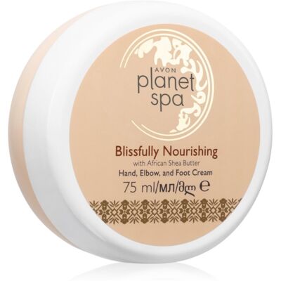 Avon Planet Spa Blissfully Nourishing tápláló kézkrém lábakra 75 ml Avon Planet Spa Blissfully Nourishing tápláló kézkrém lábakra 75 ml