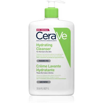 CeraVe Hidratáló Tisztító Lotion - Hidratáló Tisztító Normál és Száraz Bőrre (1000ml) CeraVe Hidratáló Tisztító Lotion - Hidratáló Tisztító Normál és Száraz Bőrre (1000ml)