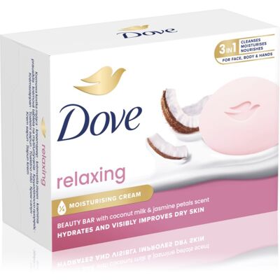 Unilever Dove Pihentető Pálcika Szappan - Kókusztej & Jázmin - 90g Unilever Dove Pihentető Pálcika Szappan - Kókusztej & Jázmin - 90g