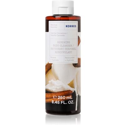 Korres Vanilla & Cinnamon gyengéd tusfürdő gél 250 ml Korres Vanilla & Cinnamon gyengéd tusfürdő gél 250 ml