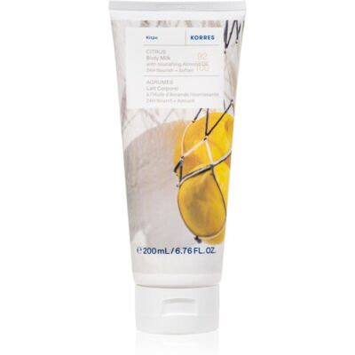 Korres Citrus élénkítő testápoló tej 200 ml Korres Citrus élénkítő testápoló tej 200 ml