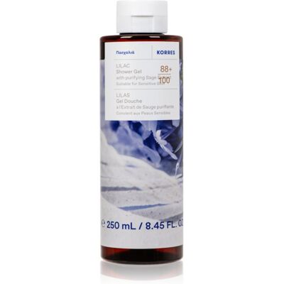 Korres Lilac bódító illatú tusfürdő virág illattal 250 ml Korres Lilac bódító illatú tusfürdő virág illattal 250 ml