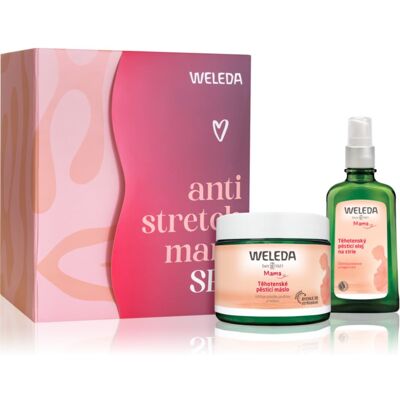 Weleda Mama Nature's Strength Against Stretch Marks szett a striák megelőzésére és csökkentésére Weleda Mama Nature's Strength Against Stretch Marks szett a striák megelőzésére és csökkentésére