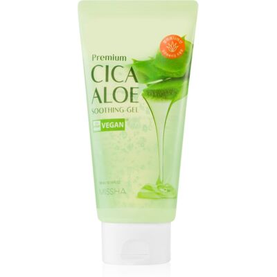 Missha Premium Cica Aloe hidratáló és nyugtató gél aloe verával 300 ml Missha Premium Cica Aloe hidratáló és nyugtató gél aloe verával 300 ml