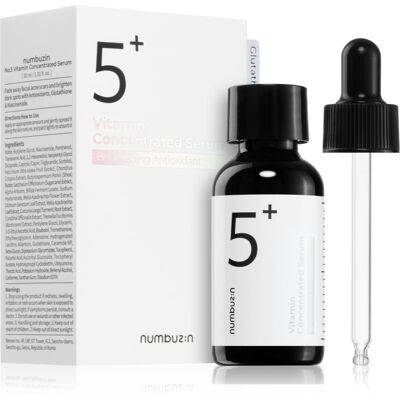 Numbuzin No. 5 Glutathione Vitamin Concentrated Serum koncentrált bőrszérum a hiperpigmentációs bőrre 30 ml Numbuzin No. 5 Glutathione Vitamin Concentrated Serum koncentrált bőrszérum a hiperpigmentációs bőrre 30 ml