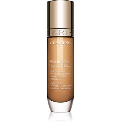 Clarins Skin Illusion Hydrating Foundation Magas fedésű alapozó árnyalat 112.3N 30 ml Clarins Skin Illusion Hydrating Foundation Magas fedésű alapozó árnyalat 112.3N 30 ml