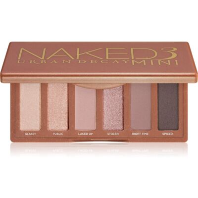 Urban Decay Mini Naked 3 Szemhéjpúder paletta - Szemhéjpúder paletta - Rózsás neutrális árnyalatok Urban Decay Mini Naked 3 Szemhéjpúder paletta - Szemhéjpúder paletta - Rózsás neutrális árnyalatok