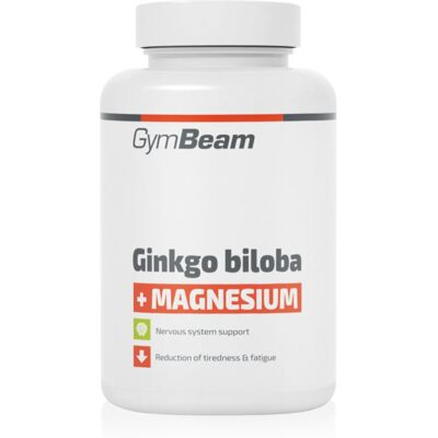 GymBeam Ginkgo Biloba + Magnesium kapszula ásványi anyagokkal 92 g GymBeam Ginkgo Biloba + Magnesium kapszula ásványi anyagokkal 92 g