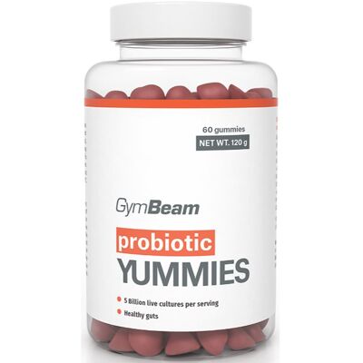 GymBeam Probiotikák Yummies Cseresznye - Kiegészítők GymBeam Probiotikák Yummies Cseresznye - Kiegészítők