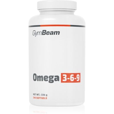 GymBeam Omega 3-6-9 a szervezet megfelelő működésének támogatására 336 g GymBeam Omega 3-6-9 a szervezet megfelelő működésének támogatására 336 g