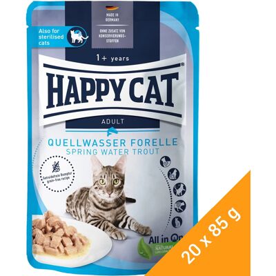 Happy Cat - Meat in Sauce Culinary - Pisztráng - Cat Food Happy Cat - Meat in Sauce Culinary - Pisztráng - Cat Food