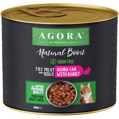 Agora Adult Konzerv Macskáknak (Nyúl) - 200 g Agora Adult Konzerv Macskáknak (Nyúl) - 200 g