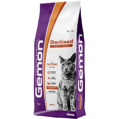 Monge Gemon Száraz Táp Sterilizált Macskáknak - 7kg Monge Gemon Száraz Táp Sterilizált Macskáknak - 7kg
