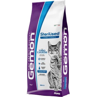 Gemon - Száraz macskatáp - Tonhal és lazac - 7 kg Gemon - Száraz macskatáp - Tonhal és lazac - 7 kg