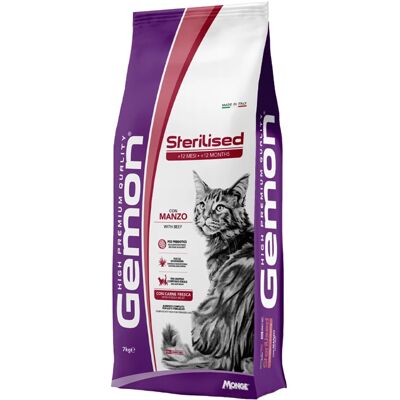 Gemon Macska Felnőtt Sterilizált Marhával - 7 kg Gemon Macska Felnőtt Sterilizált Marhával - 7 kg