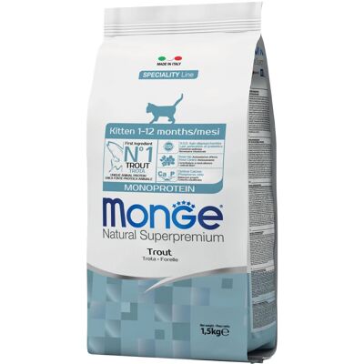 Monge Monoprotein Pisztáciai Kisemacska - Száraz Macskatáp 1,5 kg Monge Monoprotein Pisztáciai Kisemacska - Száraz Macskatáp 1,5 kg
