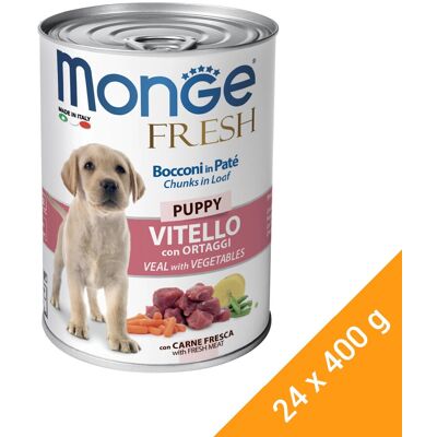 Monge Kölyökkutya Borjú és Zöldségek - Kutyaeledel - 0,4kg Monge Kölyökkutya Borjú és Zöldségek - Kutyaeledel - 0,4kg