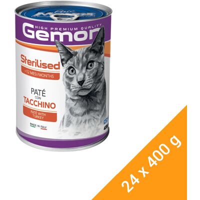 Gemon Pate' Sterilizált Pulyka Macskák Gemon Pate' Sterilizált Pulyka Macskák