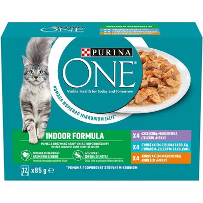 Purina ONE Beltéri macskatáp - marhahús, tonhal, csirke Purina ONE Beltéri macskatáp - marhahús, tonhal, csirke