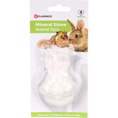 Flamingo Mineral Stone Nyúlfej Fogkoptató Kisállatoknak - 80 g Flamingo Mineral Stone Nyúlfej Fogkoptató Kisállatoknak - 80 g