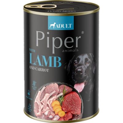 Piper Adult Konzerv Kutyáknak (Bárány és Répa) - 400 g Piper Adult Konzerv Kutyáknak (Bárány és Répa) - 400 g