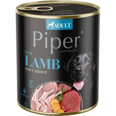 Piper Adult Konzerv Kutyáknak (Bárány és Répa) - 800 g Piper Adult Konzerv Kutyáknak (Bárány és Répa) - 800 g