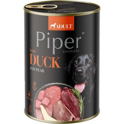 Piper Adult Konzerv Kutyáknak (Kacsa és Körte) - 400 g Piper Adult Konzerv Kutyáknak (Kacsa és Körte) - 400 g