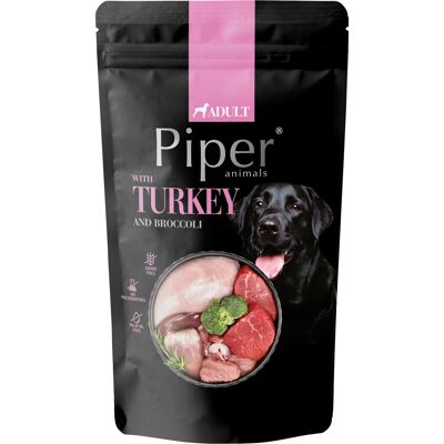Piper Adult Gabonamentes Alutasakos Kutyaeledel (Pulyka és Brokkoli) - 150 g Piper Adult Gabonamentes Alutasakos Kutyaeledel (Pulyka és Brokkoli) - 150 g