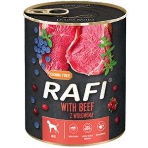 Rafi Marhahús Áfonyával és Feketeáfonyával - Kutyatáp Rafi Marhahús Áfonyával és Feketeáfonyával - Kutyatáp
