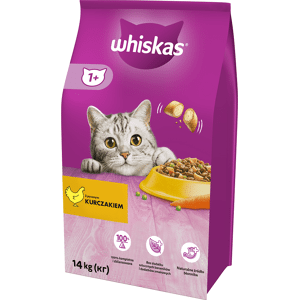 WHISKAS Adult Felnőtt csirkével és zöldségekkel 14kg WHISKAS Adult Felnőtt csirkével és zöldségekkel 14kg
