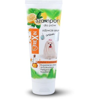 FREXIN Sampon fehér és világos szőrzethez 220 g FREXIN Sampon fehér és világos szőrzethez 220 g
