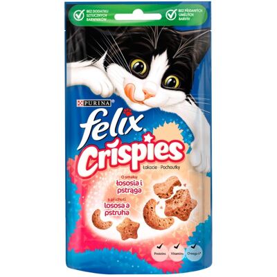 FELIX Crispies lazac és pisztráng ízű FELIX Crispies lazac és pisztráng ízű
