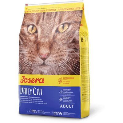 Josera Felnőtt Macskaeledel 10kg - Gabonamentes, Magas fehérjetartalom Josera Felnőtt Macskaeledel 10kg - Gabonamentes, Magas fehérjetartalom