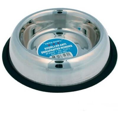 ZOLUX Tál inox gumin 15 cm ZOLUX Tál inox gumin 15 cm