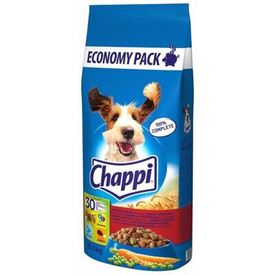 Chappi felnőtt kutyaeledel - Marha, Csirke & Zöldségek - 13,5kg Chappi felnőtt kutyaeledel - Marha, Csirke & Zöldségek - 13,5kg
