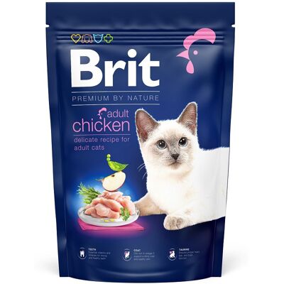 BRIT Premium Nature Macskaeledel csirkehússal 300 g BRIT Premium Nature Macskaeledel csirkehússal 300 g