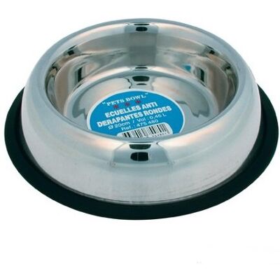 ZOLUX Tál inox gumin 21 cm ZOLUX Tál inox gumin 21 cm
