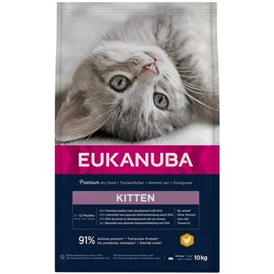 Eukanuba Kisemacska Csirke - 10 kg Táp Eukanuba Kisemacska Csirke - 10 kg Táp