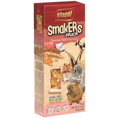 VITAPOL Smakers rágcsálóknak-gyümölcsös 2 db VITAPOL Smakers rágcsálóknak-gyümölcsös 2 db