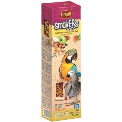 VITAPOL Smakers diós - gyümölcsös nagy papagájoknak 250 g VITAPOL Smakers diós - gyümölcsös nagy papagájoknak 250 g