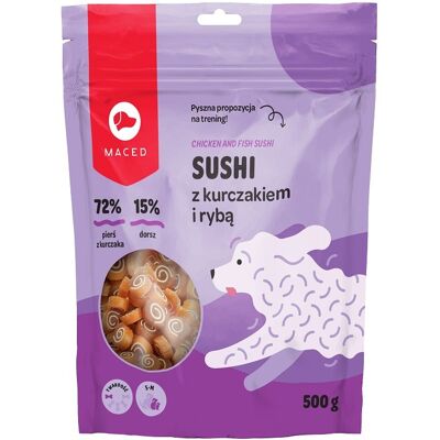 MACED Sushi csirkével és hallal 500 g MACED Sushi csirkével és hallal 500 g