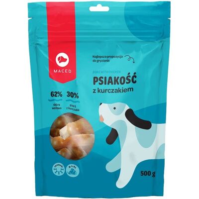 MACED Kutyacsont csirkével 20 cm 500 g MACED Kutyacsont csirkével 20 cm 500 g