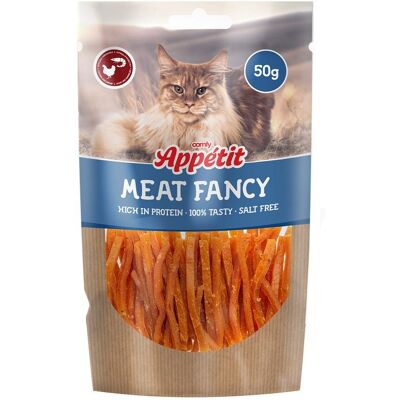 COMFY Appetit Maet Fancy Paski Csirke és garnélarák 50 g magas fehérjetartalmú macskaeledel COMFY Appetit Maet Fancy Paski Csirke és garnélarák 50 g magas fehérjetartalmú macskaeledel